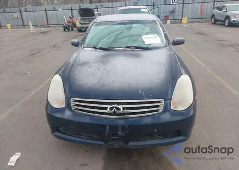 2006 Infiniti G35 z USA, uszkodzony, nr VIN JNKCV51E26M511618